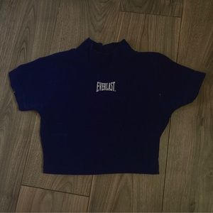 Vintage Y2K Cropped Everlast Baby Tee